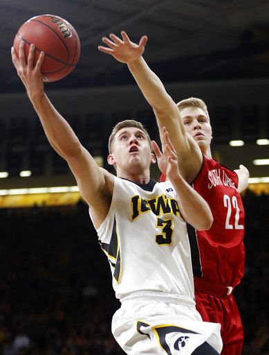 NIT S Dakota Iowa Basketball